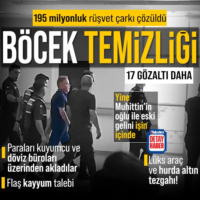 Antalya Büyükşehir Belediyesine bir rüşvet operasyonu daha! 195 milyonluk çark... Kuyumcular ve döviz büroları üzerinden akladılar
