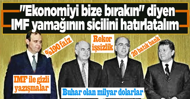 İşte "ekonomiyi bize bırakın" diyen IMF yamağı Faik Öztrak'ın sicili! 2001 krizinde de başroldeydi!