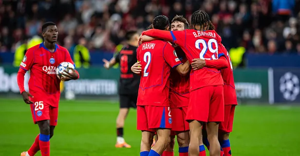 Almanya'da 9 gollü şov! Bayer Leverkusen - PSG: 2-7 | MAÇ SONUCU