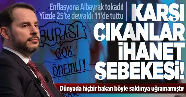 Eski Hazine ve Maliye Bakanı Berat Albayrak enflasyonu yüzde 25’lerde devraldı yüzde 11 seviyelerinde tuttu!