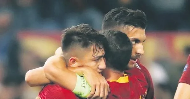 Cengiz şov yaptı Roma kazandı