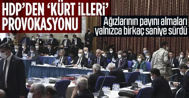 HDP’lilerden Plan Bütçe Komisyonu’nda ’Kürt illeri’ provokasyonu!