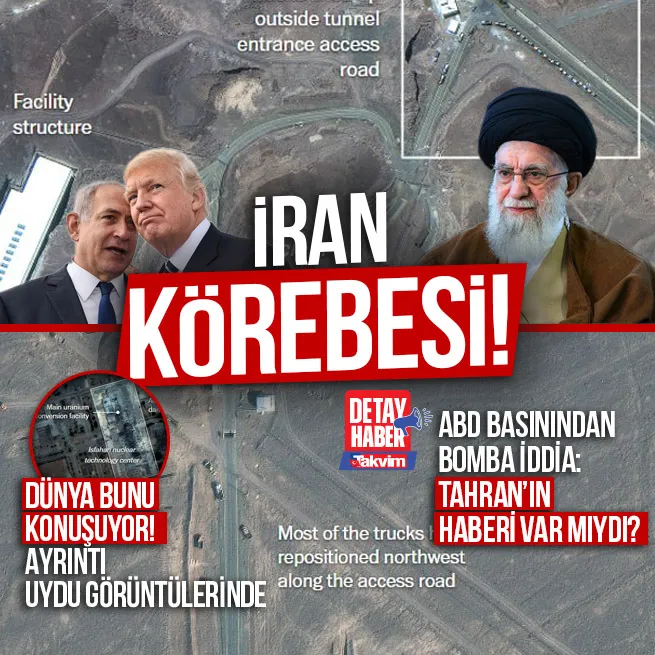 Nükleer saldırı sonrası uydu görüntüleri ortaya çıktı! ABD medyasından bomba iddia: İranın operasyondan haberi var mıydı?