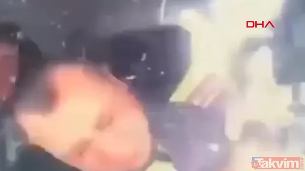 Dehşet anları! TIR devriye gezen polis aracını biçti - 7