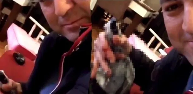 Masterchef programı ile ünlü olan Murat Özdemir'den papağana işkence-1