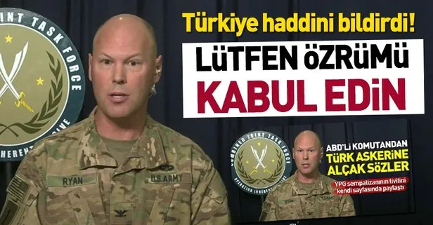 ABD’li Albay Sean Ryan Türkiye’den özür diledi