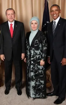 Erdoğan ve Obama çifti aile fotoğrafı çektirdi