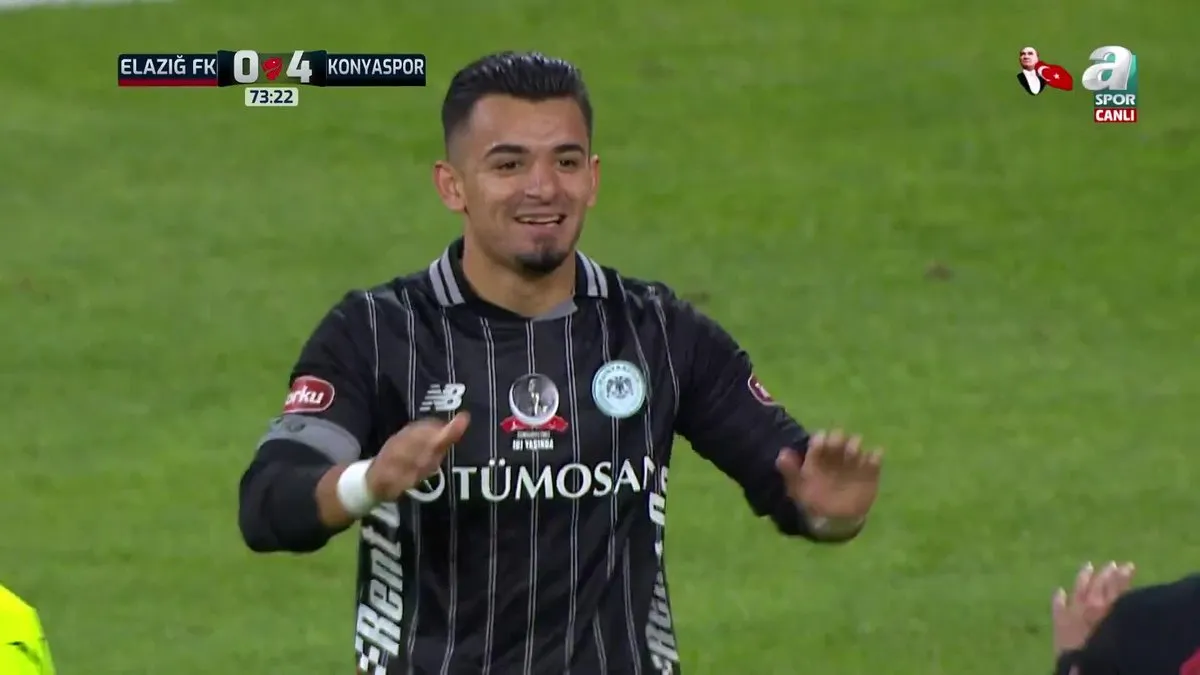 GOL | 23 Elazığ Fk 0 - 4 T. Konyaspor