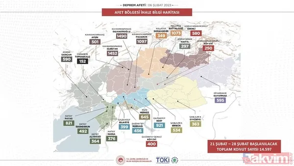 İşte afet konutları ve köy evleri! Hangi ile kaç konut yapılacak... Bakanlık il il ilçe ilçe açıkladı! - 4