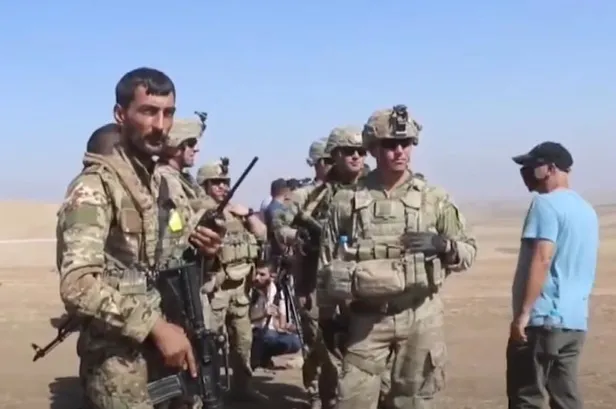 ABD'den skandal destek: Suriye'de PKK/YPG'li teröristlere tank eğitimi veriyorlar-2