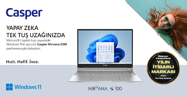 Copilot Destekli Yeni Nesil Deneyim: Casper Nirvana S100 AI