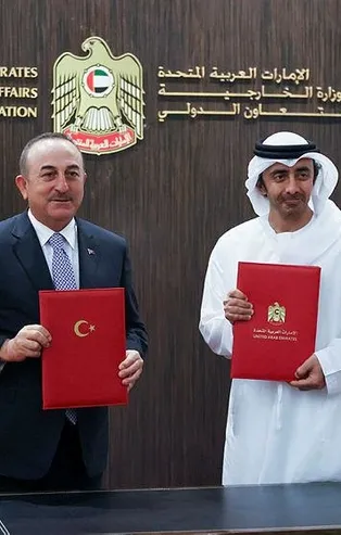 Bakan Çavuşoğlu'ndan BAE ziyareti sonrası flaş açıklamalar: Körfez’e karayoluyla ticaret başlayacak!