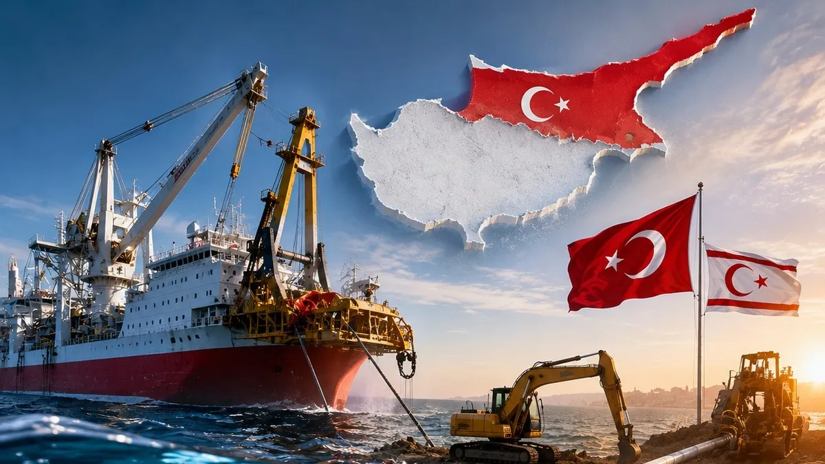 Türkiye ile KKTC arasında 101 kilometrelik enerji köprüsü: "Türk'ün hakkını yedirmeyeceğiz"