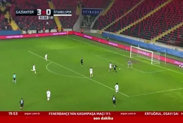 Gaziantep FK 4-0 İstanbulspor | Gol: K. Kodro