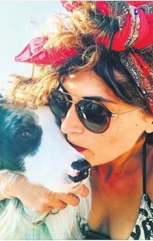 Aslıhan Gürbüz'den sevimli sefie...