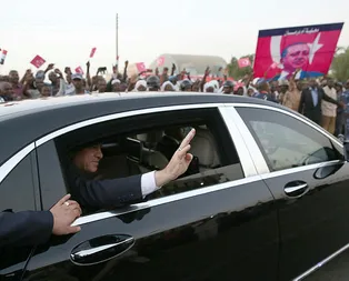 Cumhurbaşkanı Erdoğan sevgisi Sudanlıları sokaklara döktü