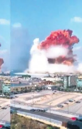 Beyrut kan gölüne döndü!