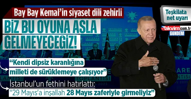 Başkan Erdoğan: Kılıçdaroğlu koltuğunu kaybedeceğini anladıkça zehirli bir siyaset diline sarılmaktadır