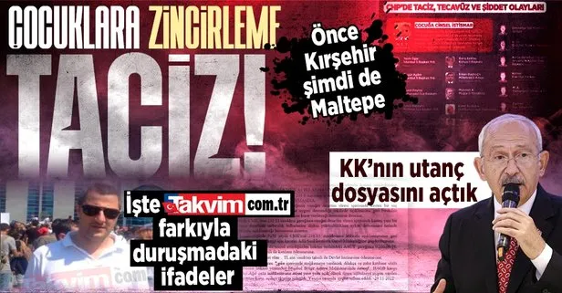 CHP’de çocuklara zincirleme taciz rezaleti! Önce Kırşehir şimdi de Maltepe: Mehmet Türkyılmaz’ın yargılandığı davada ifadelere ulaştık
