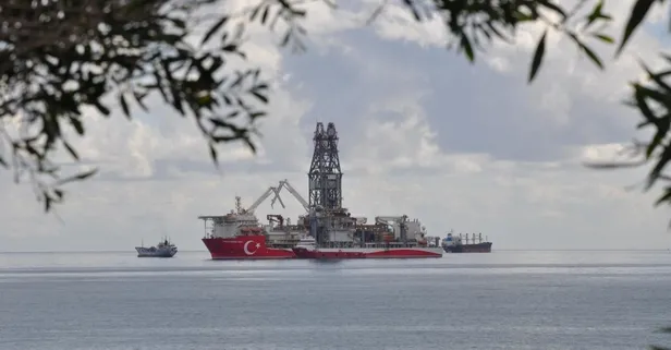 Abdülhamid Han sondaj gemisi Mersin Taşucu Limanı açıklarına demirledi! Yeni sefer öncesi son hazırlıklar