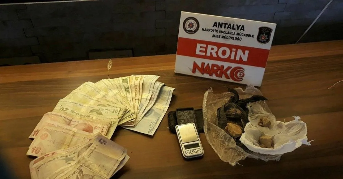 antalya da uyusturucu operasyonlari