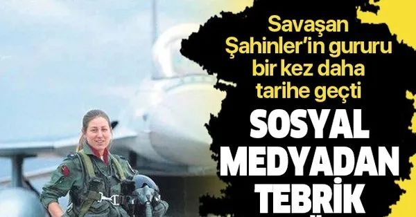 Türkiye’nin ilk kadın F-16 pilotu Berna Şen albay oldu