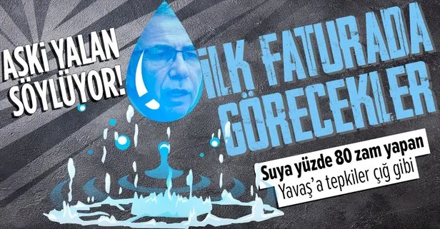 Suya Yuzde 80 Zam Yapan Chp Li Ankara Buyuksehir Belediyesi Baskani Mansur Yavas A Sert Tepki Ankaralilar Ilk Faturada Gorecek Takvim