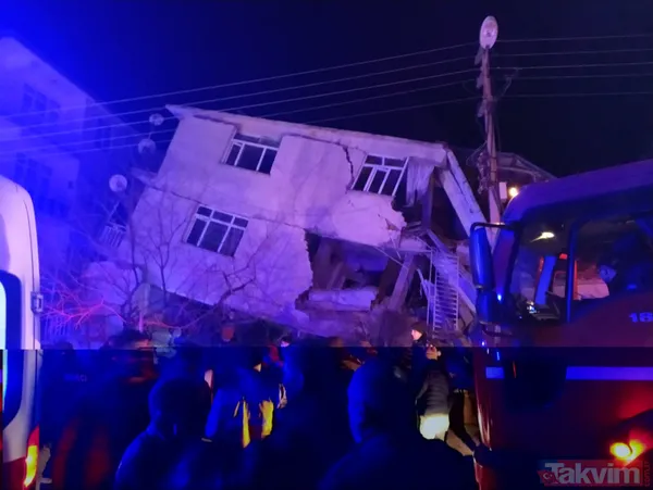 Son dakika: Elazığ'da 6,8 şiddetinde deprem! İşte ilk görüntüler... - 43