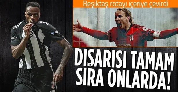 Şimdiye kadar 12 transfere imza atan Beşiktaş’ta sıra içerdekilerde: Domagoj Vida ve Larin için yeni imza