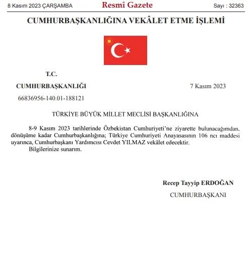 cumhurbaskani-yardimcisi-cevdet-yilmazin-vekalet-etmesine-dair-tezkere-resmi-gazetede-yayimladi-1699396510534.jpeg Cumhurbaşkanı Yardımcısı Cevdet Yılmaz'ın vekalet etmesine dair tezkere, Resmi Gazete'de yayımladı-2