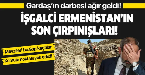 Çaresizlik içindeki Ermenistan ordusu kritik hatlara saldırılar düzenlemeye çalışıyor! BTC hattı üzerine füze attılar