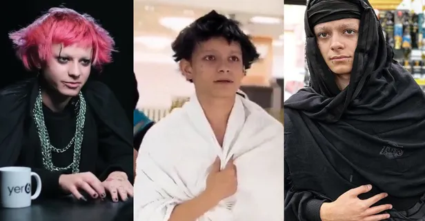 Pembe saçlı zebani Efe Baycan kimdir, kaç yaşında, nasıl Müslüman oldu? Zebani Efe Müslüman mı oldu? 'Zebaniyim' diyordu Kabe görüntüleri...