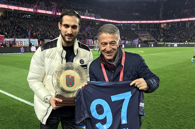 Trabzonspor'dan Yusuf Yazıcı'ya büyük onur! 97 numaralı formayı emekli etti