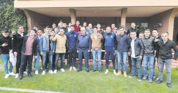 Fenerbahçe’ye askeri ziyaret