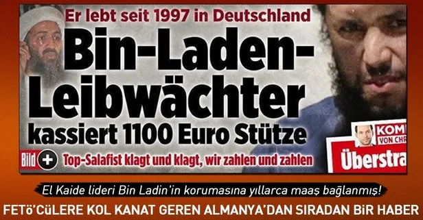 Almanyada Bin Ladin skandalında flaş gelişme!