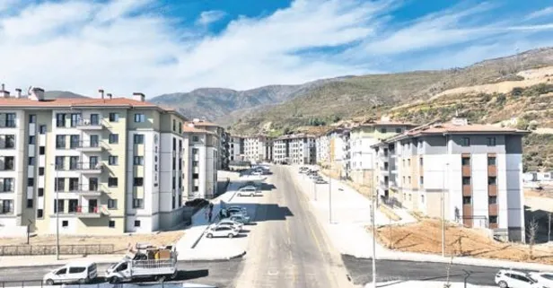 Gülderen'de 2.681 afet konutu tamam!