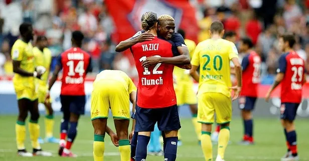 Yusuf Yazıcı Ligue 1'deki ilk maçına çıktı