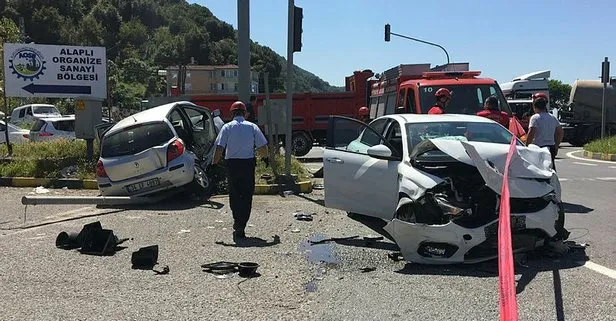Zonguldak’ta feci kaza! 6 kişi yaralandı