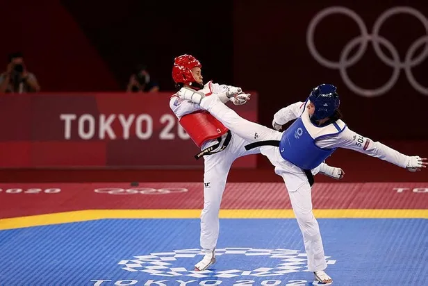 2020 Tokyo Olimpiyat Oyunları | Milli tekvandocu Nur Tatar 67 kiloda finale çıkma şansını kaybetti-4