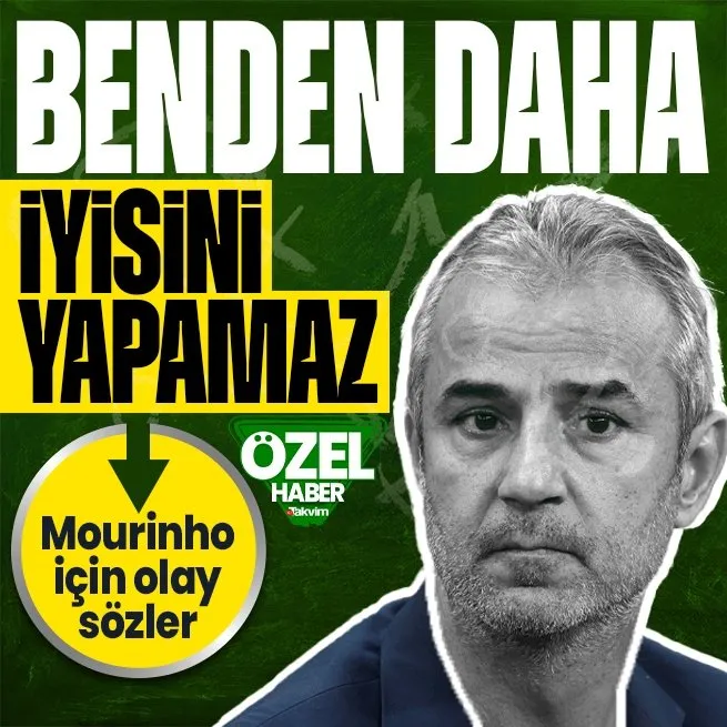 Fenerbahçe Teknik Direktörü İsmail Kartal’dan Jose Mourinho’ya olay sözler: Benden daha iyisini yapamaz