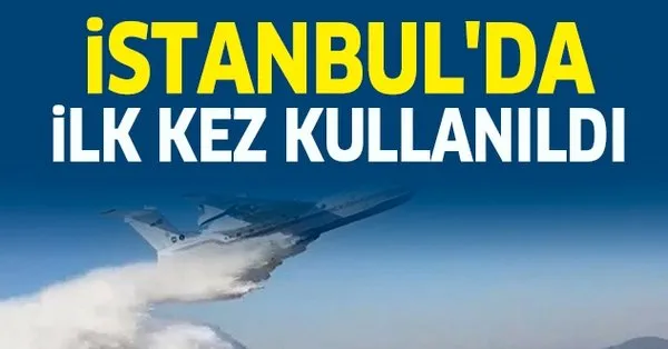 Amfibik Yangin Sondurme Ucagi Istanbul Da Ilk Defa Kullanildi Takvim