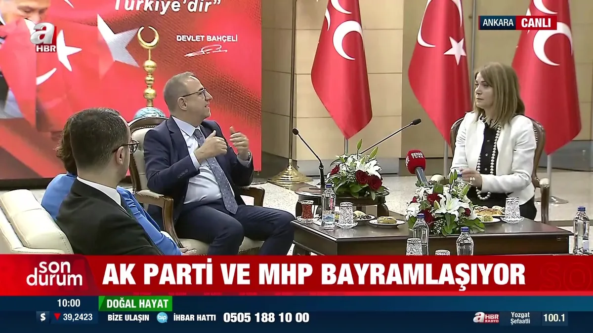 AK Parti ve MHP bayramlaştı!