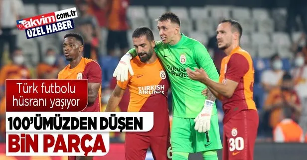 Transfer çılgınlığına rağmen 100’ümüzden düşen bin parça! Türk futbolu Avrupa’da hüsranı yaşıyor...