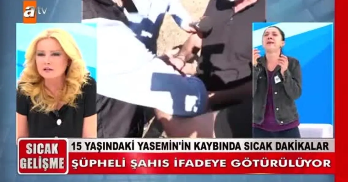 SON DAKİKA: Müge Anlı canlı yayınında gözaltı! 15 yaşındaki Yasemin Salman’ı kaçıran 48 yaşındaki servis şoförü o görüntüden sonra kelepçelendi