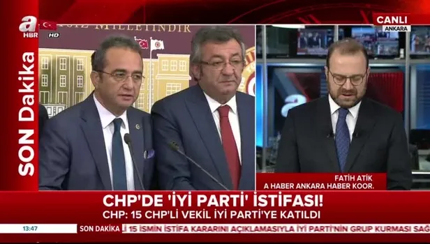 CHP'den 15 milletvekili İyi Parti'ye geçti