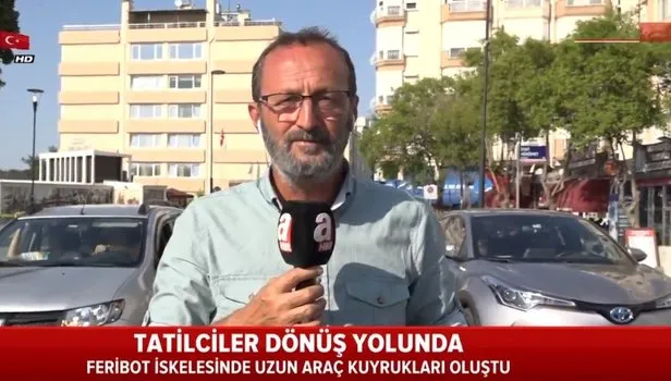 Tatilciler dönüş yolunda İşte yollarda son durum Video