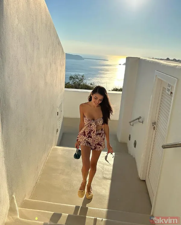 Hande Erçel ve Hakan Sabancı'dan meydan okuma gibi paylaşım! Ya kolları ya bacakları görünüyordu bu kez tamamen paylaştılar - 7