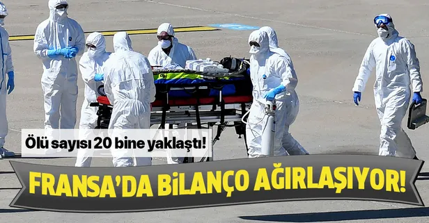 Son dakika: Fransa'da koronavirüsten ölenlerin sayısı 19 bin 718'e yükseldi