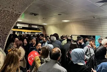 İstanbul’da yine metro arızası