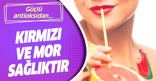 Kırmızı-mor sağlıktır